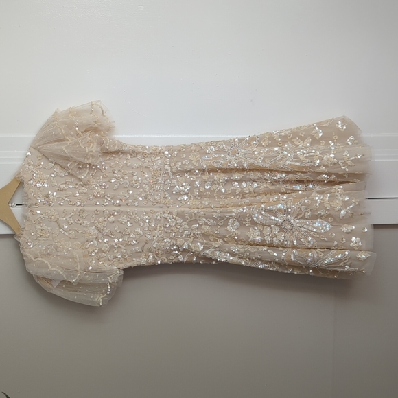 BHLDN Needle Thread Party Dress fits size US 0 2 $560 - Picture 6 of 14